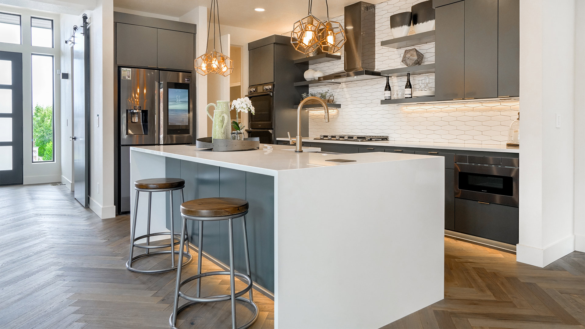 Sàn đá vân gỗ chống nước